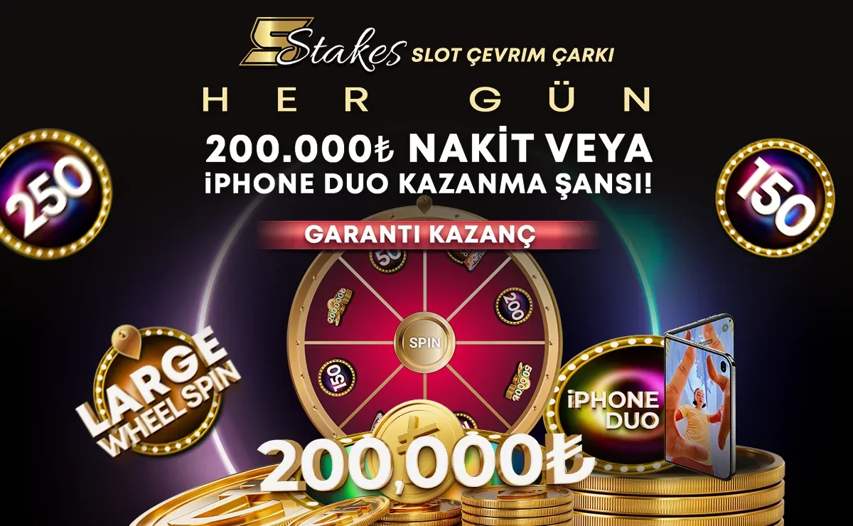5Stakes kampanya görseli